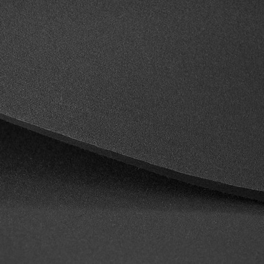 2mm Black Nylon Double Lined Neoprene Sheet - CR